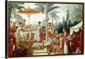 Feast of the Chinese Emperor, study for a tapestry cartoon, c.1742