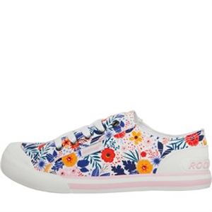 Rocket Dog Womens Jazzin Canvas Pumps Malden Floral White Multi