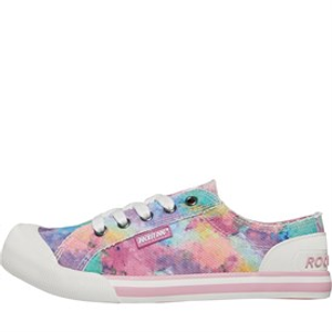 Rocket Dog Womens Jazzin Candy Tie Dye Pumps Pink Multi