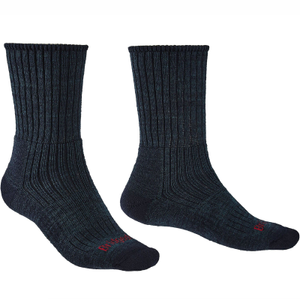 Bridgedale Mens Hike Midweight Merino Comfort Walking Socks - 9 - 11.5 UK / Navy