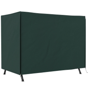 Outsunny 205 x 124cm Three-Seater Swing Chair Protective Cover Deep Green