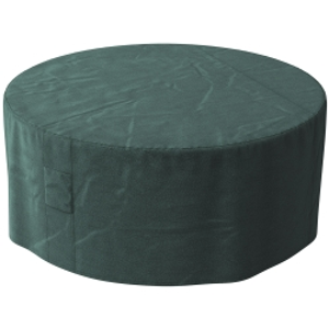 Outsunny Garden Patio Large Furniture Set Round Cover 600D Oxford Waterproof, Ф193 x 80H cm, Green