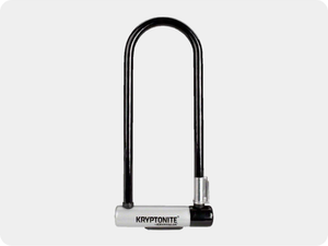 Kryptonite KryptoLok U-Lock - 4 x 11.5"   - Rating 6/10 - Insurance approved