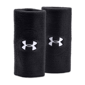 Under Armour Performance Polsini Lunghi - Black/White