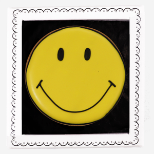 Smiley letterbox biscuit (Shops)