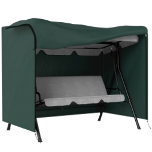 Outsunny 152 x 177cm Three-Seater Swing Chair Protective Cover Green