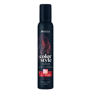 Indola Color Style Mousse Temporary Colour 200ml - Red