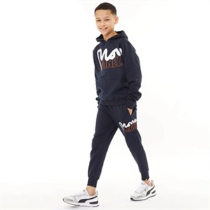 Money Boys Stencil Block Tracksuit Blue