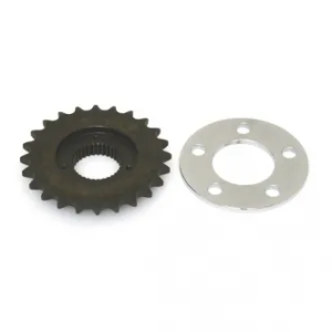 DOSS 24 Tooth Offset Transmission Sprocket Kit For Harley Davidson 1986-2006 Softail & 1985-1994 FXR Models (15-025)