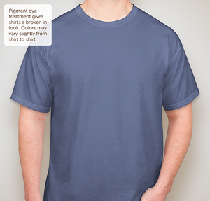 Comfort Colors 100% Cotton T-shirt - China Blue