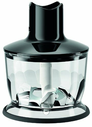 Braun MQ30 Chopper 500ML Accessory Grinder Spare Part for MULTIQUICK 5 7 Black