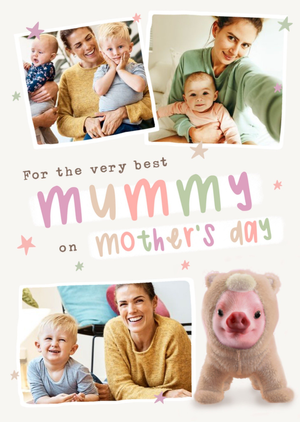 Moonpigs For The Very Best Mummy Photo Upload Mother's Day Card