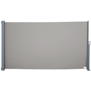 Outsunny Retractable Side Awning, Garden Privacy Screen Divider, Full Cassette Wind Breaker for Hot Tub, Balcony, Terrace, Pool, 300 x 160 cm, Grey
