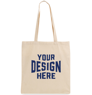 Long Handle Canvas Tote Bag