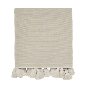 Pure Torshavn Woven Throw, Linen