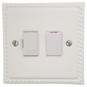 Georgian White Switched Fused Spur (White Switch)