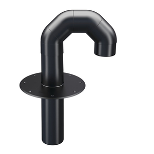 Klober Flavent Flat Roof Cable Outlet Kit - 125mm