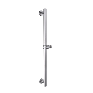 Douche glijstang opbouw 66cm gun metal met wateraansluiting 1/2"