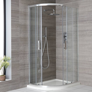 Milano Portland - 900mm x 800mm Offset Quadrant Shower Enclosure