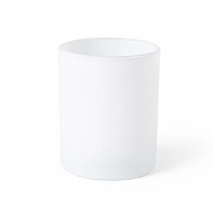Karen 20cl Matte White Candle Glass - Box of 6