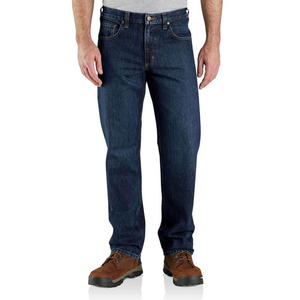 Relaxed Fit Straight Leg Jean