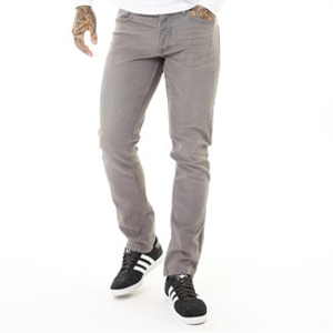 Bench Mens Eddie 22 Slim Fit Jeans Mid Grey