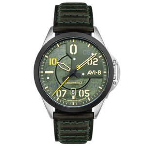 AVI-8 Hitchcock Automatic Greentree Watch