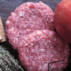 Leonards Pork & Apple Burger Mix (454g)