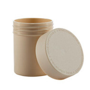 3 oz Natural HumidiJar and 53-400 HumidiLid For Cannabis - 317201-K