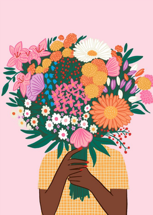 Bouquet Of Flowers Card