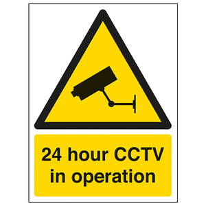 Warning Security - Security Notice CCTV In Operation - 150 x 200mm