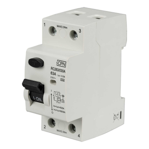 63A 2 Pole 30mA Type A RCD