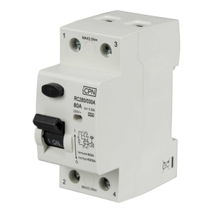 80A 2 Pole 30mA Type A RCD