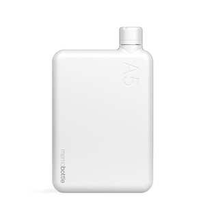 Memobottle - A5 Stainless Steel White