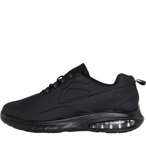 Brave Soul Mens League Bubble Trainers Black