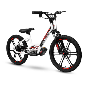 Amped A20 540w (PP) 36v 5.0ah Li White Kids Electric Balance Bike