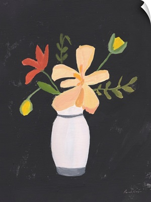 Floral On Black II