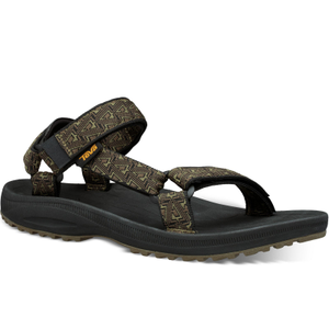 Teva Mens Winsted Adjustable Walking Sandals - 11 UK / Bamboo Dark Olive