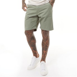 Brave Soul Mens Hansen Chino Shorts Sage