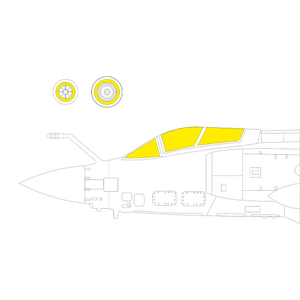 Eduard 906 Blackburn Buccaneer S.2C/D 1:48 Decal Set for Airfix A12012 Model Kit