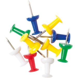 Viking Push Pins Assorted Pack of 200