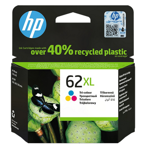 HP 62XL Original Ink Cartridge C2P07AE Cyan, Magenta, Yellow