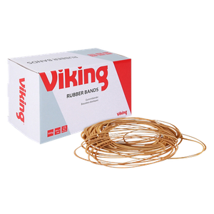 Viking Rubber Bands 160 x 3 mm Ø 101 mm Beige 500 g