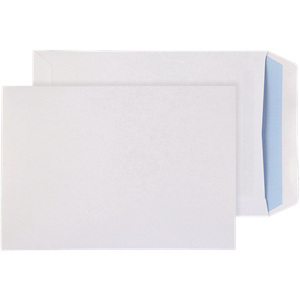 Viking Envelopes Plain C5 162 (W) x 229 (H) mm Self-adhesive Self Seal White 90 gsm Pack of 50