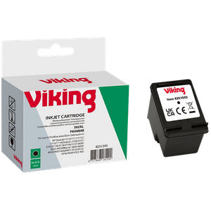 Viking 302XL Compatible HP Ink Cartridge F6U68AE Black
