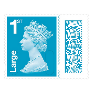 Royal Mail Postage Stamps 1st Class Large Letter UK Self Adhesive Pack of 50