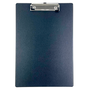 Viking Clipboard A4, Foolscap Cardboard, Plastic Black Portrait