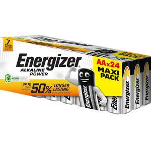 Energizer Battery Alkaline Power AA LR6 2700 mAh Alkaline 1.5 V 24 24 Pieces