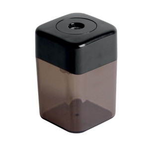 Viking Pencil Sharpener 1-Hole Plastic Black