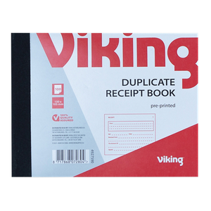 Viking Duplicate Book Special format Ruled Multicolour Perforated 4927590 100 Sheets